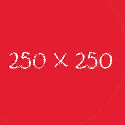 250 x 250 Square Pop-Up